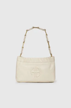 AB Small Kate Shoulder Bag - Ivory