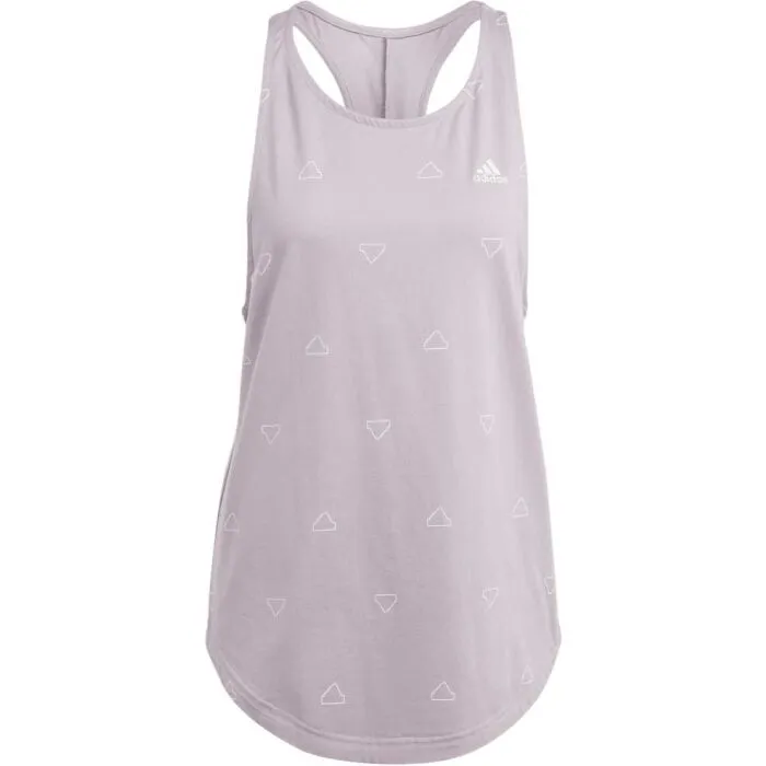 adidas ESSENTIALS MONOGRAM GRAPHIC TANK TOP