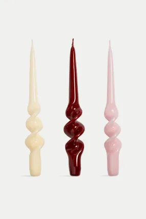 Alpha Reds Candles - Set of 3