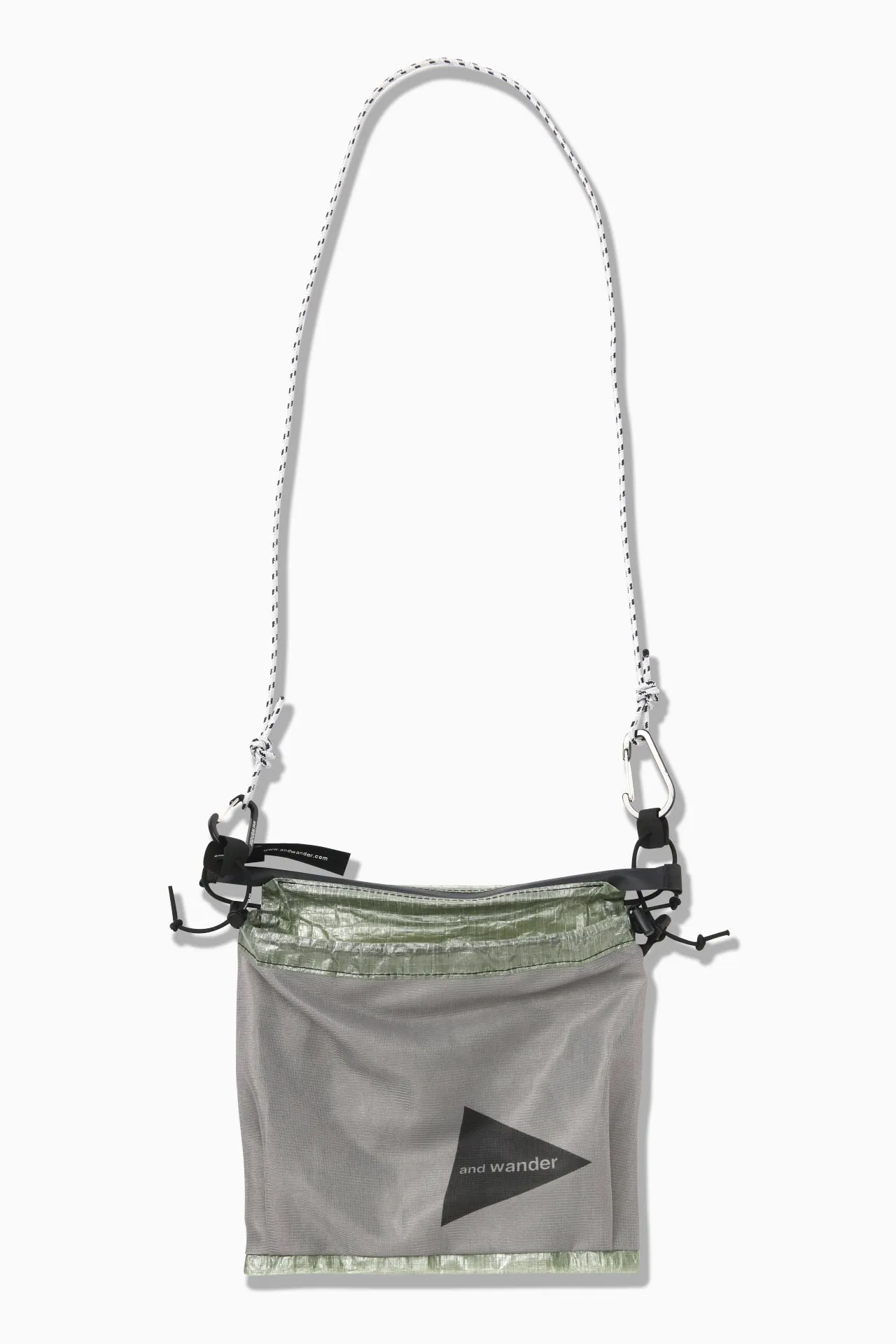 And Wander  Green Dyneema Sacoche Bag