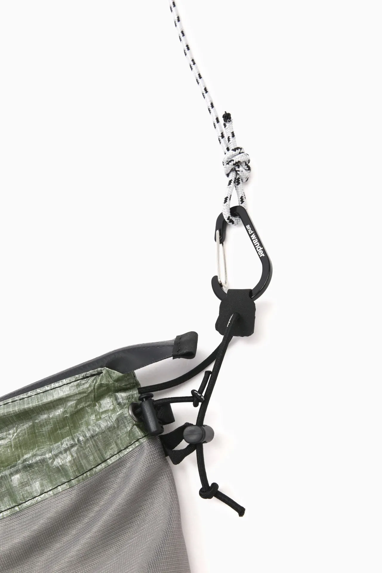 And Wander  Green Dyneema Sacoche Bag