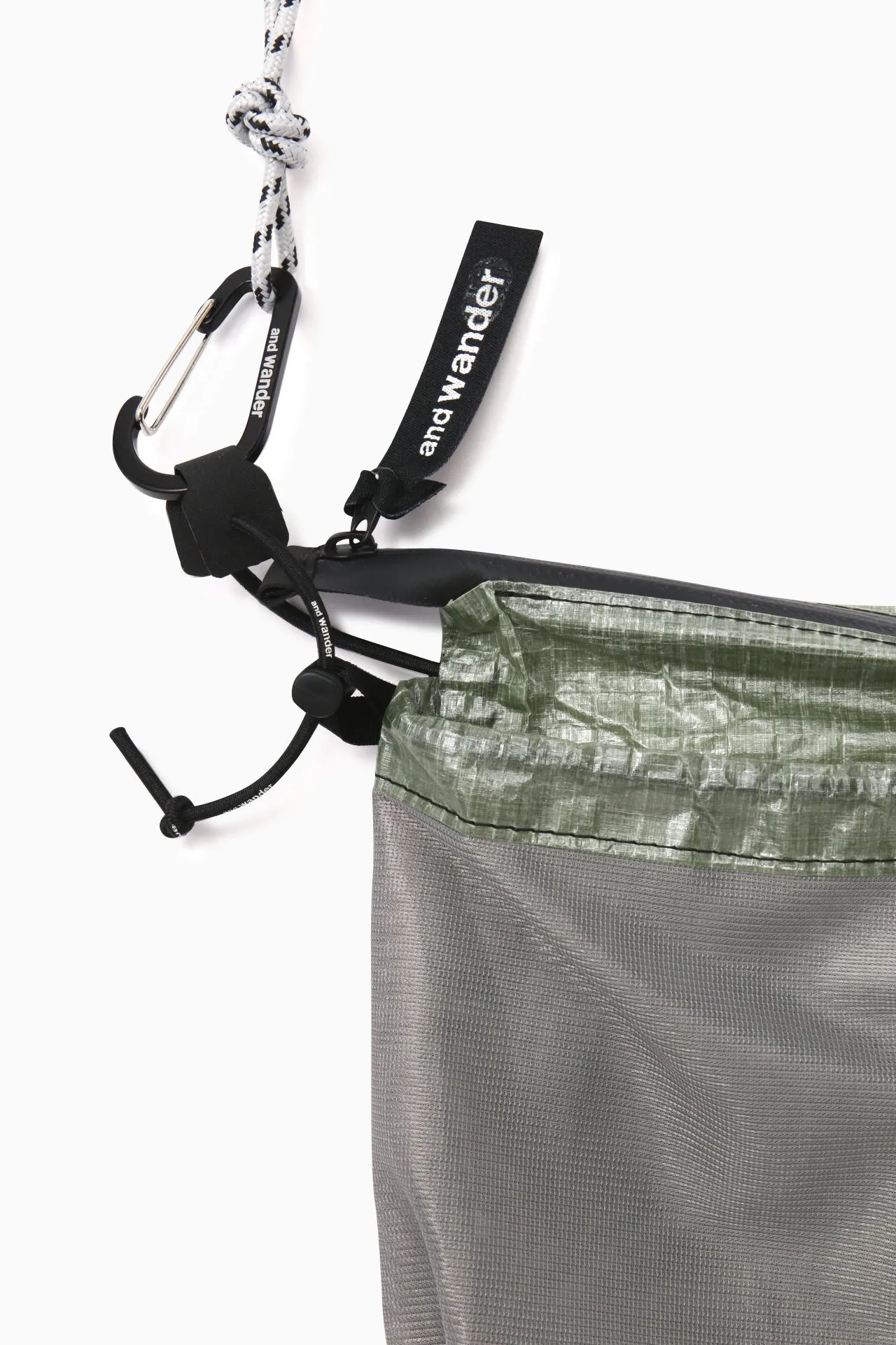 And Wander  Green Dyneema Sacoche Bag