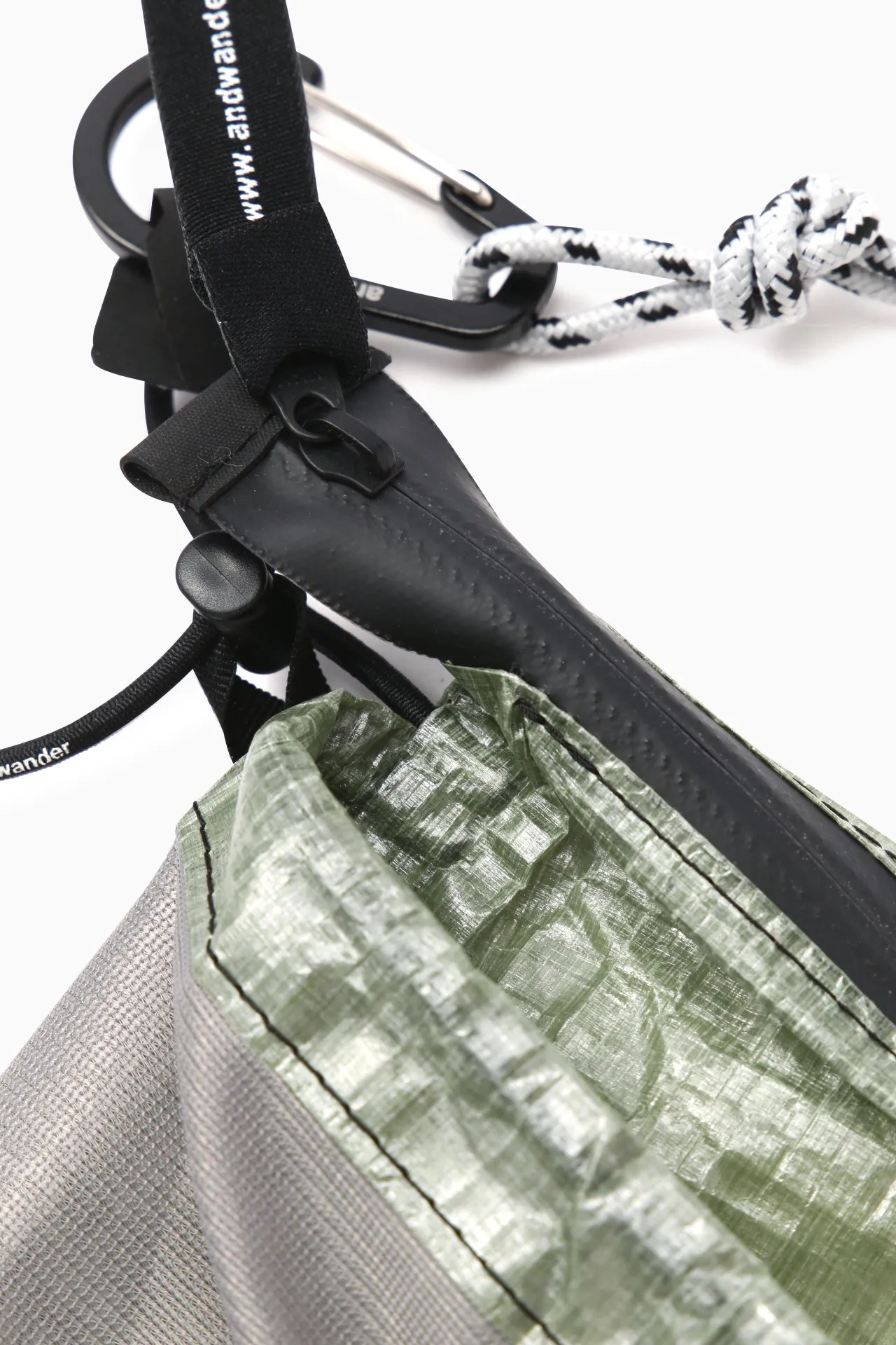 And Wander  Green Dyneema Sacoche Bag