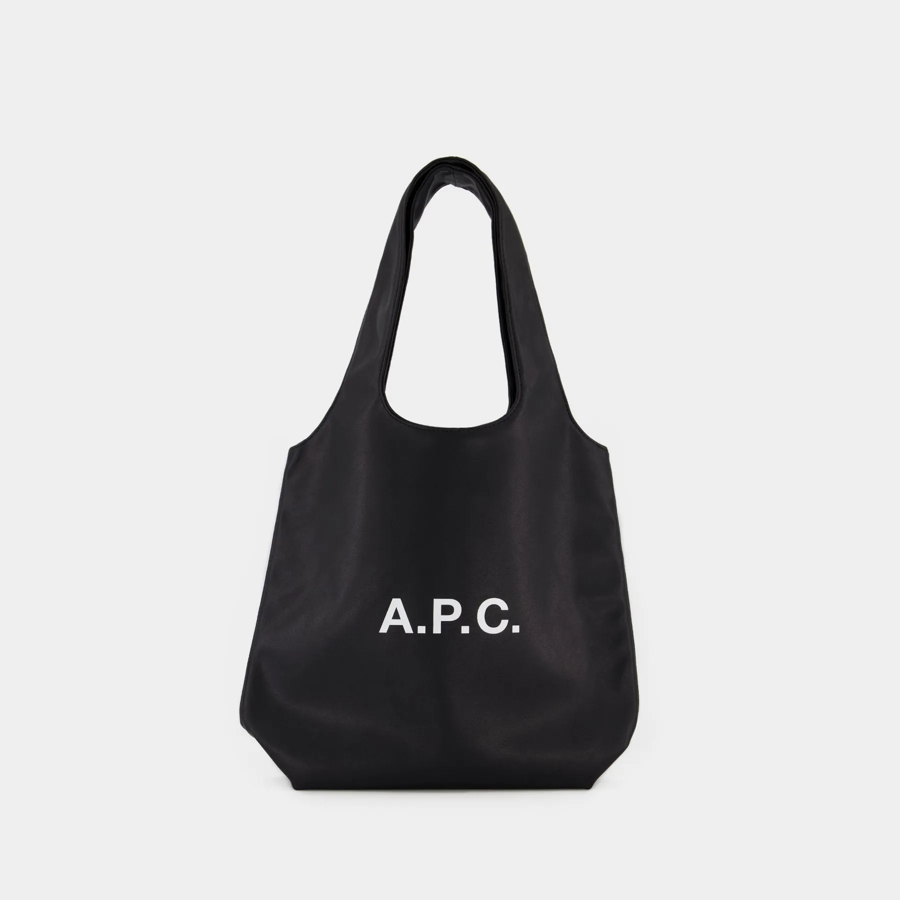 A.P.C.  Tote Ninon Small - A.P.C. - Synthetic Leather - Black