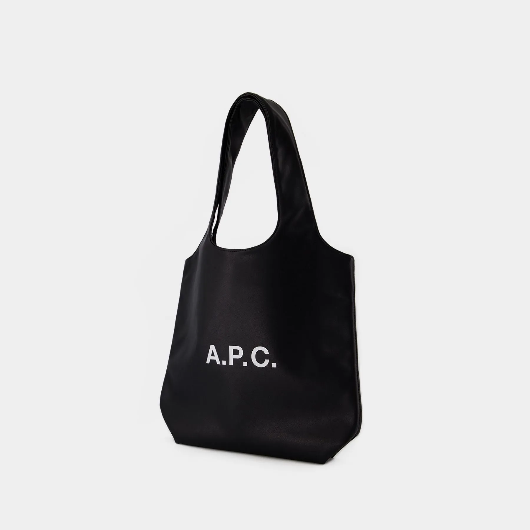 A.P.C.  Tote Ninon Small - A.P.C. - Synthetic Leather - Black