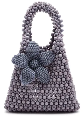 ARANAZ Flora beaded top handle bag -                         -                     -                