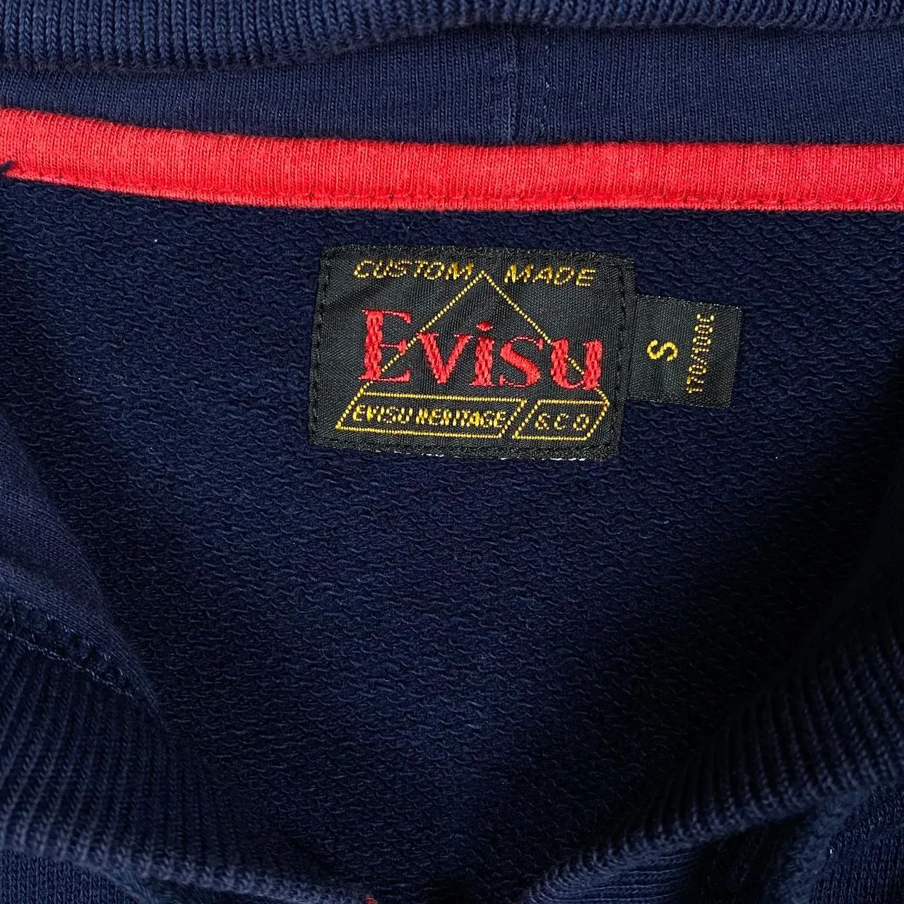 Authentic Vintage Evisu Full Zip Hoodie (S)