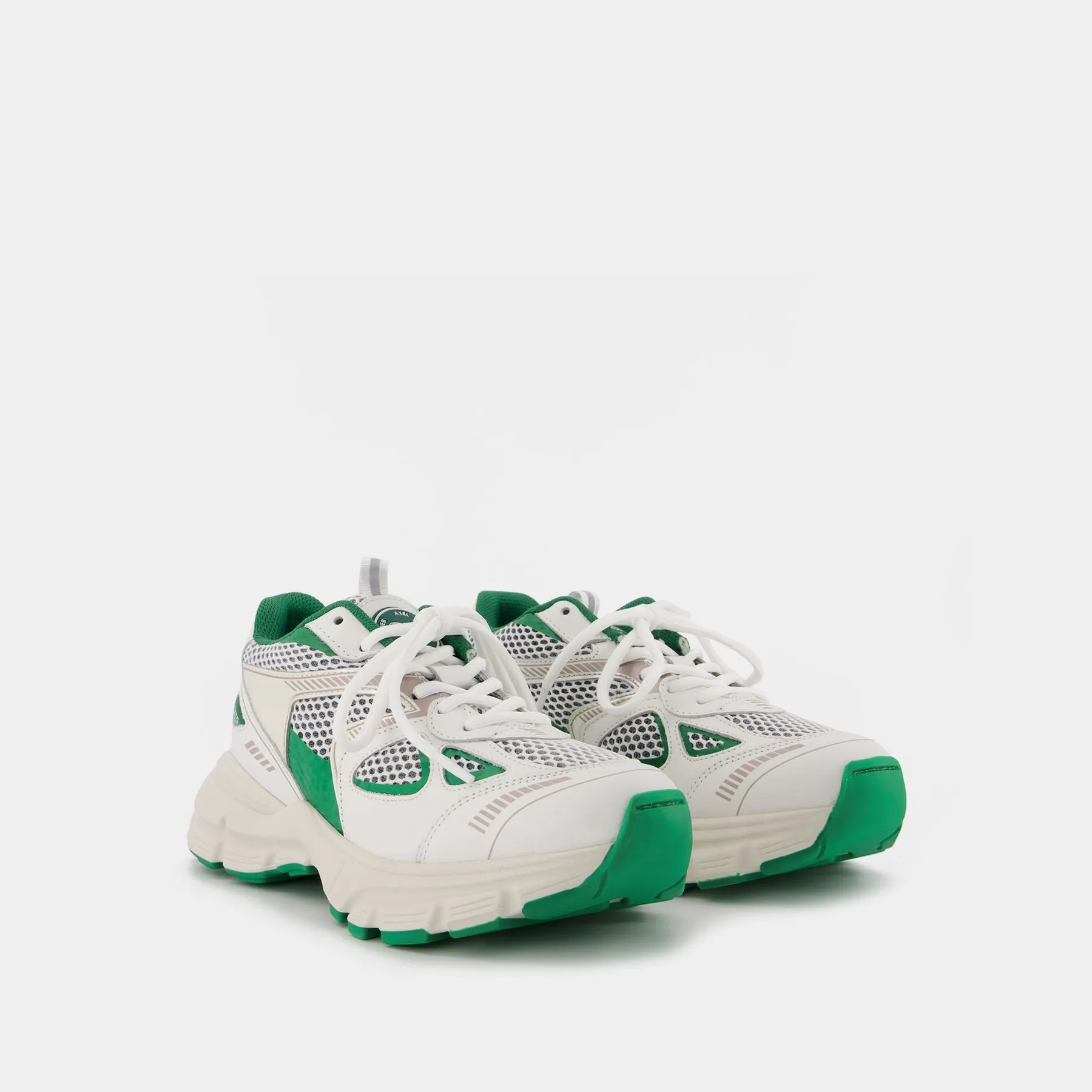 Axel Arigato  Marathon Runner Sneakers in Green Leather