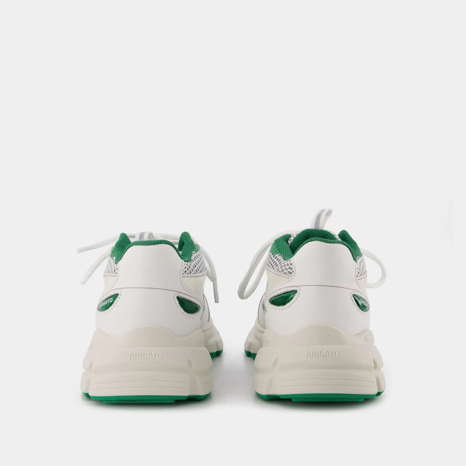 Axel Arigato  Marathon Runner Sneakers in Green Leather