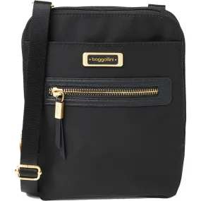 Baggallini Brooke Mini Crossbody Black Nylon