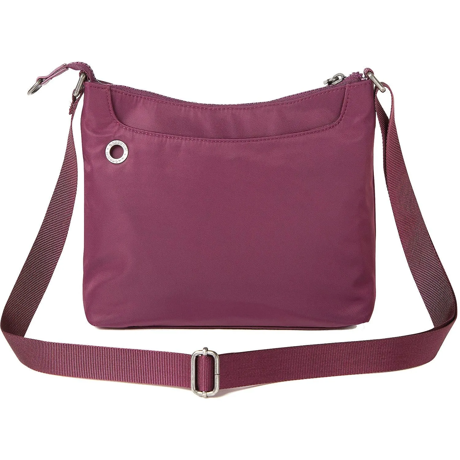 Baggallini Greenwich Crossbody Plumberry Nylon