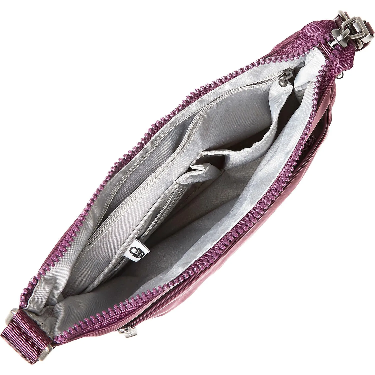 Baggallini Greenwich Crossbody Plumberry Nylon