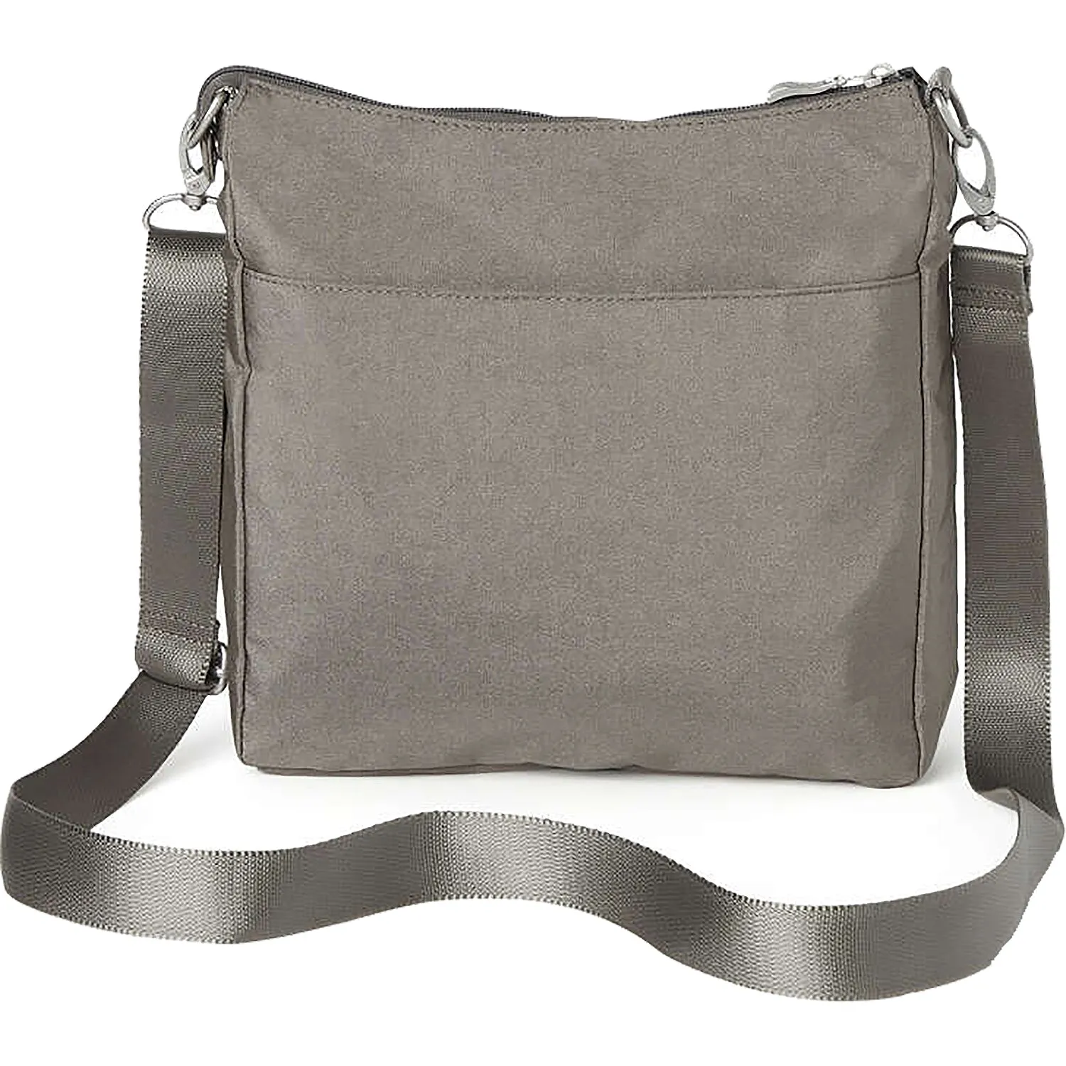 Baggallini Modern Everywhere Slim Crossbody Sterling Shimmer Nylon