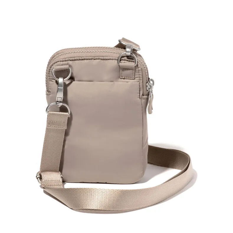 Baggallini Modern Take Two RFID Crossbody in Moonrock Puff