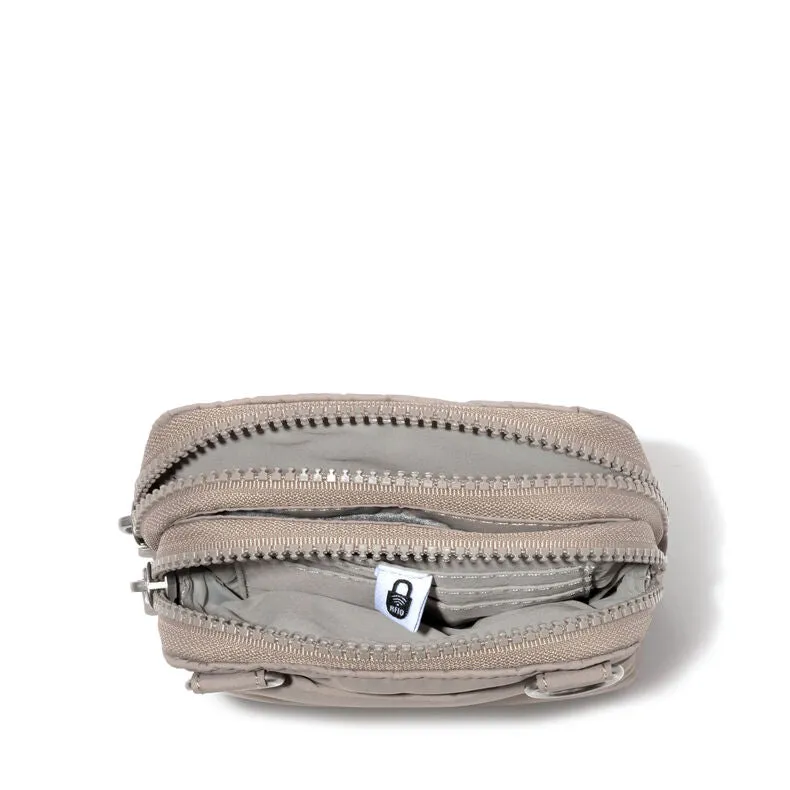 Baggallini Modern Take Two RFID Crossbody in Moonrock Puff