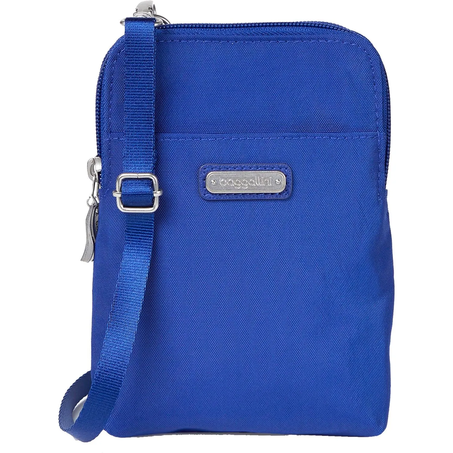 Baggallini Take Two RFID Bryant Crossbody Cobalt Nylon