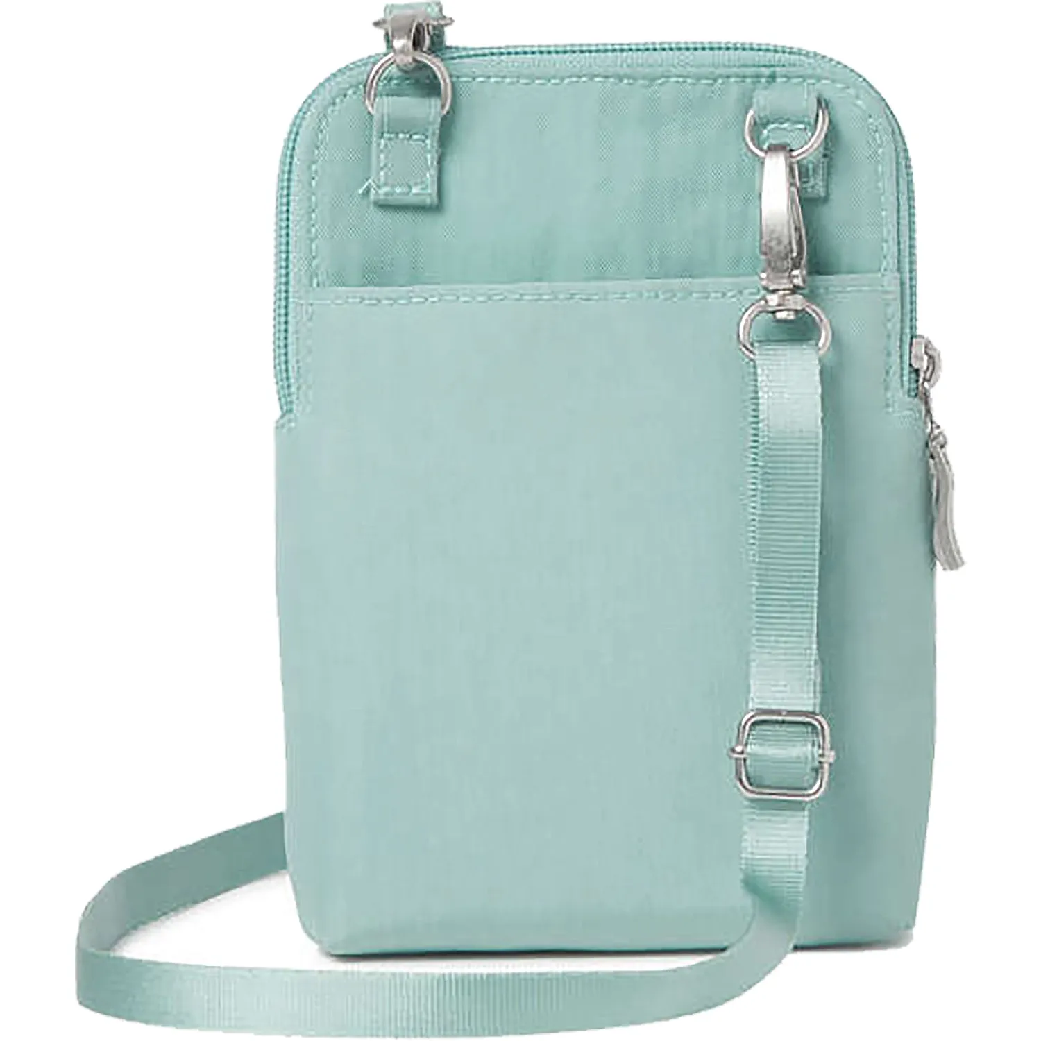 Baggallini Take Two RFID Bryant Crossbody Seaglass Nylon