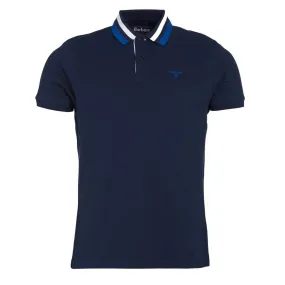 Barbour Hawkeswater Tipped Polo Shirt Navy