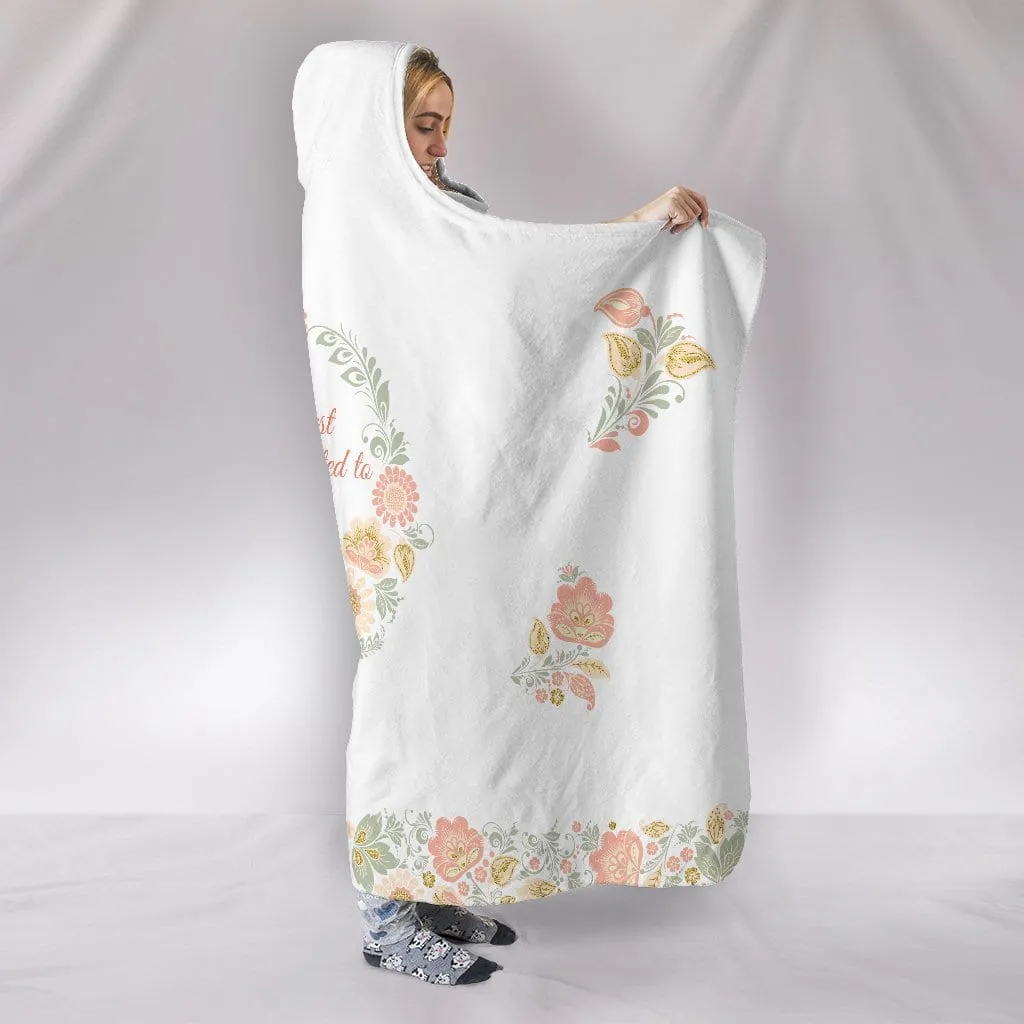 Best Moms Promoted to Granny Hooded Blanket