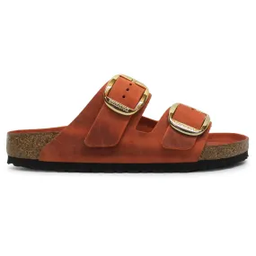 Birkenstock Unisex Sandals Arizona Big Buckle Casual Slip-On Oiled Leather - UK 5