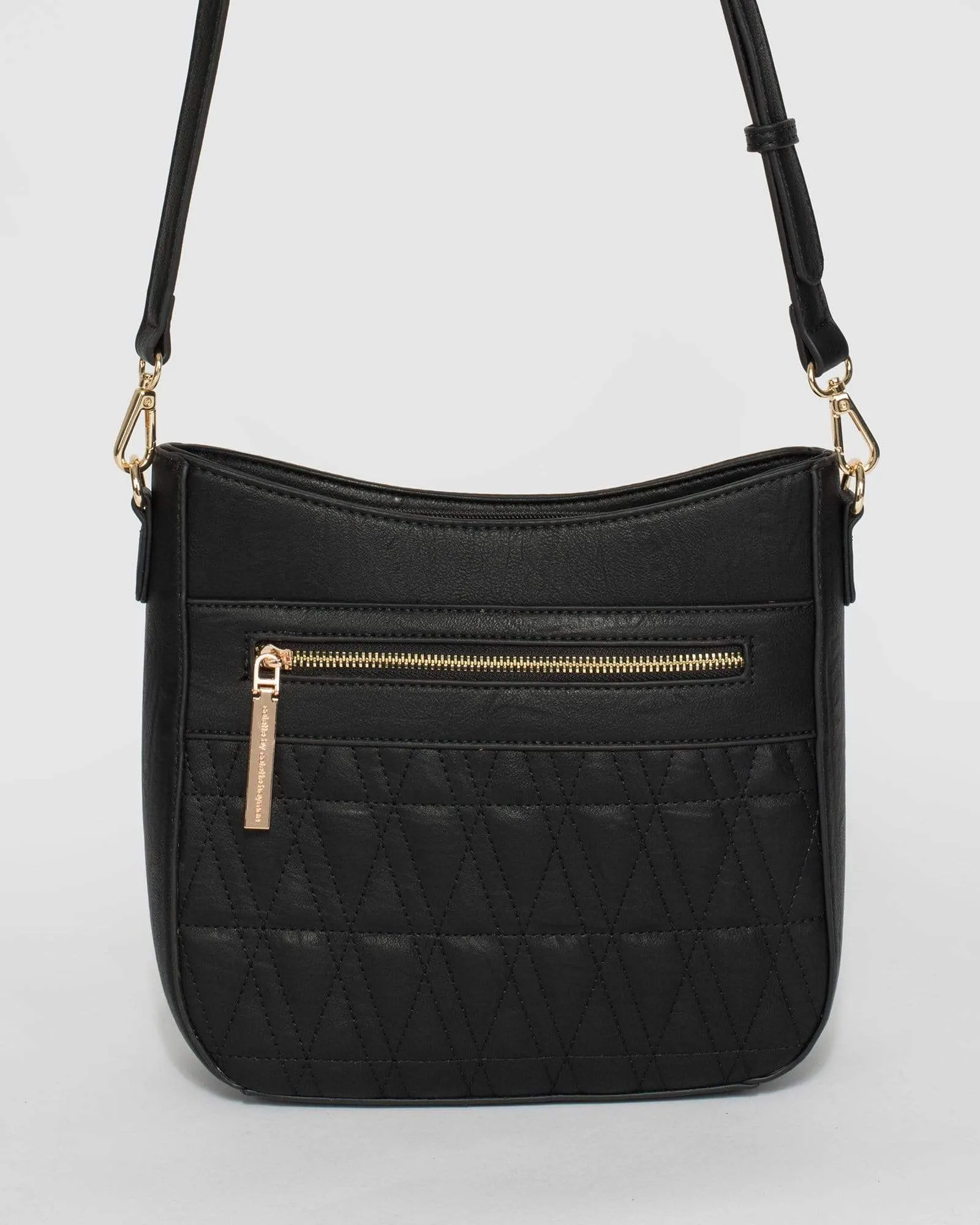 Black Bryana Quilt Bag