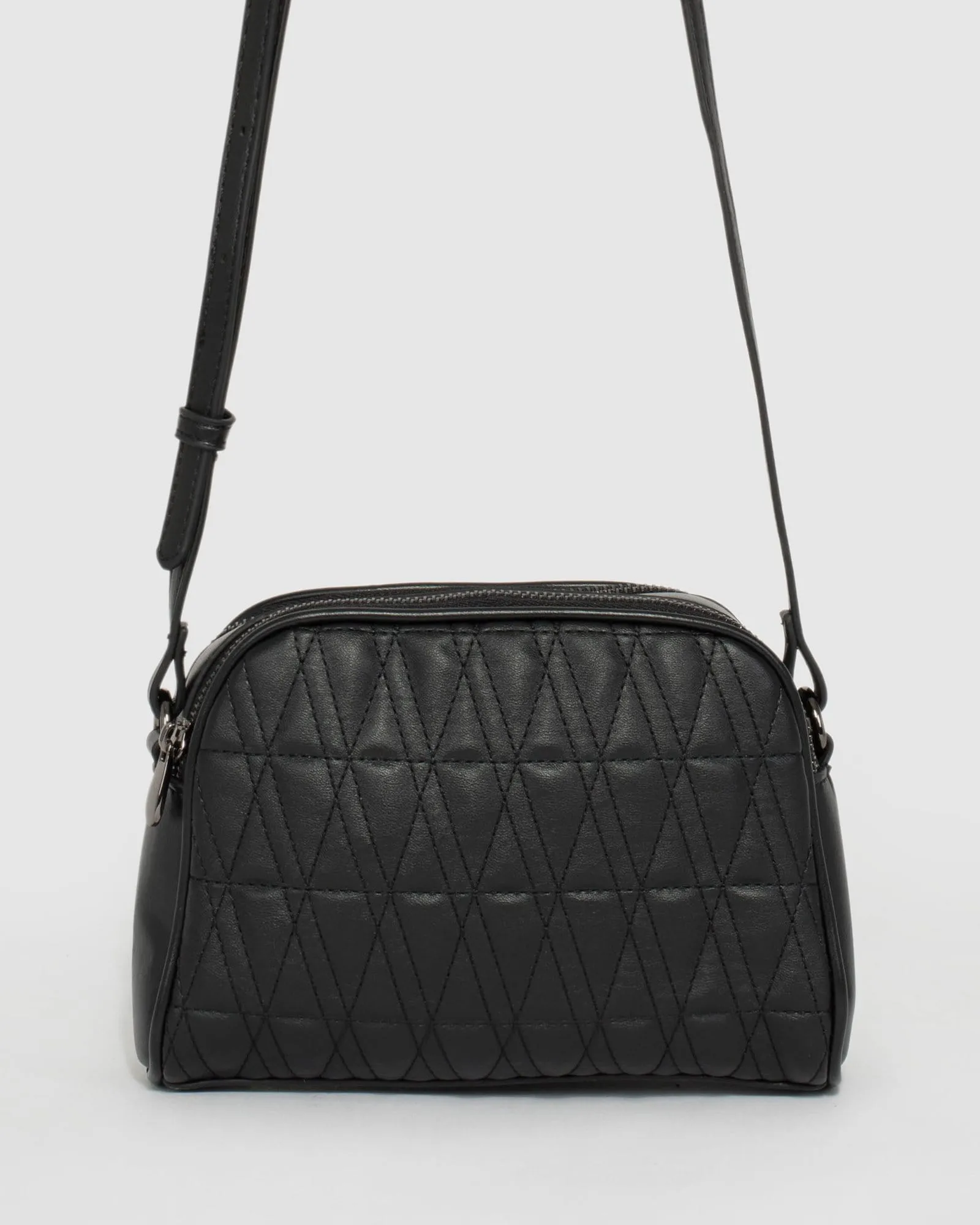 Black Celine Quilt Crossbody Bagy