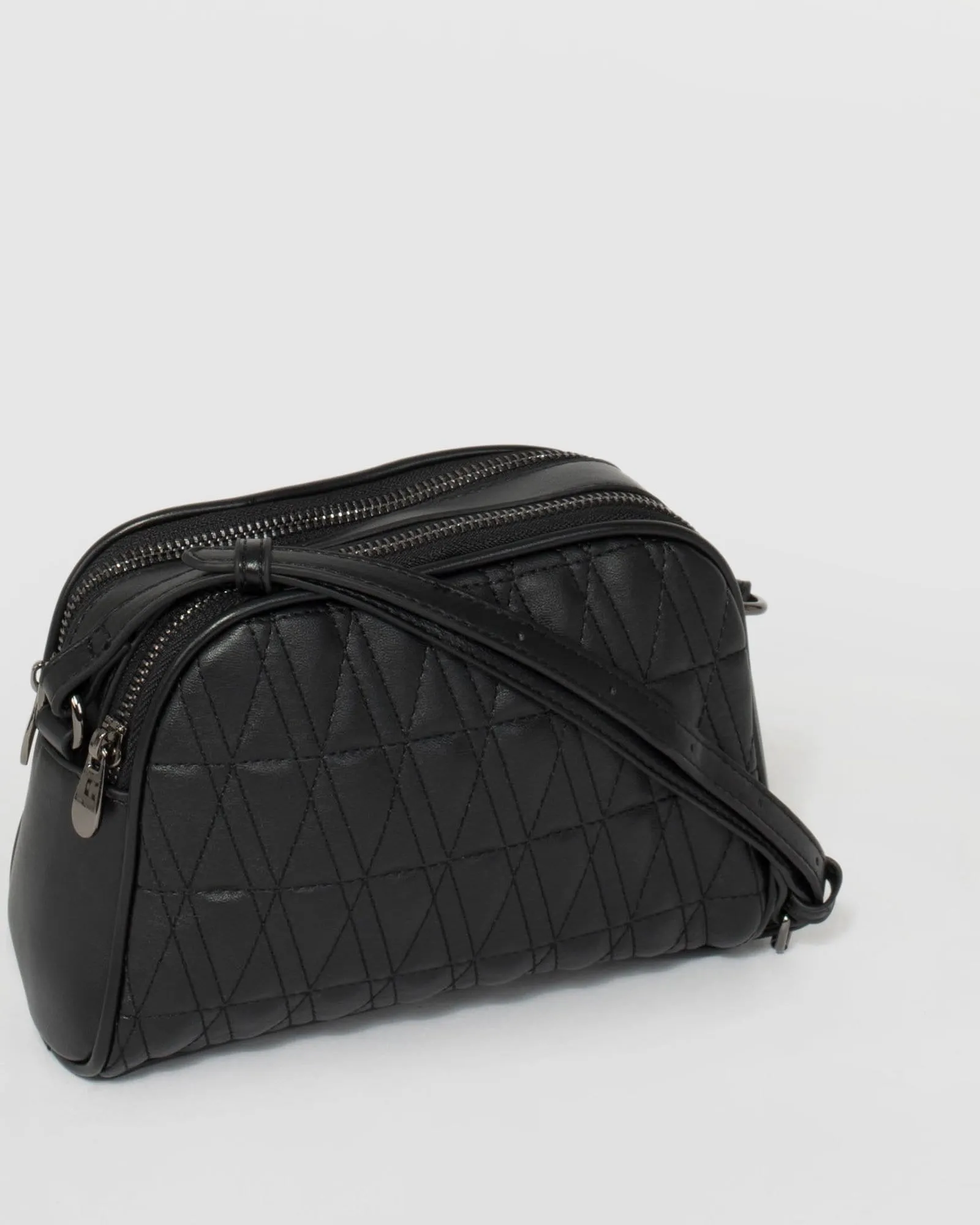 Black Celine Quilt Crossbody Bagy