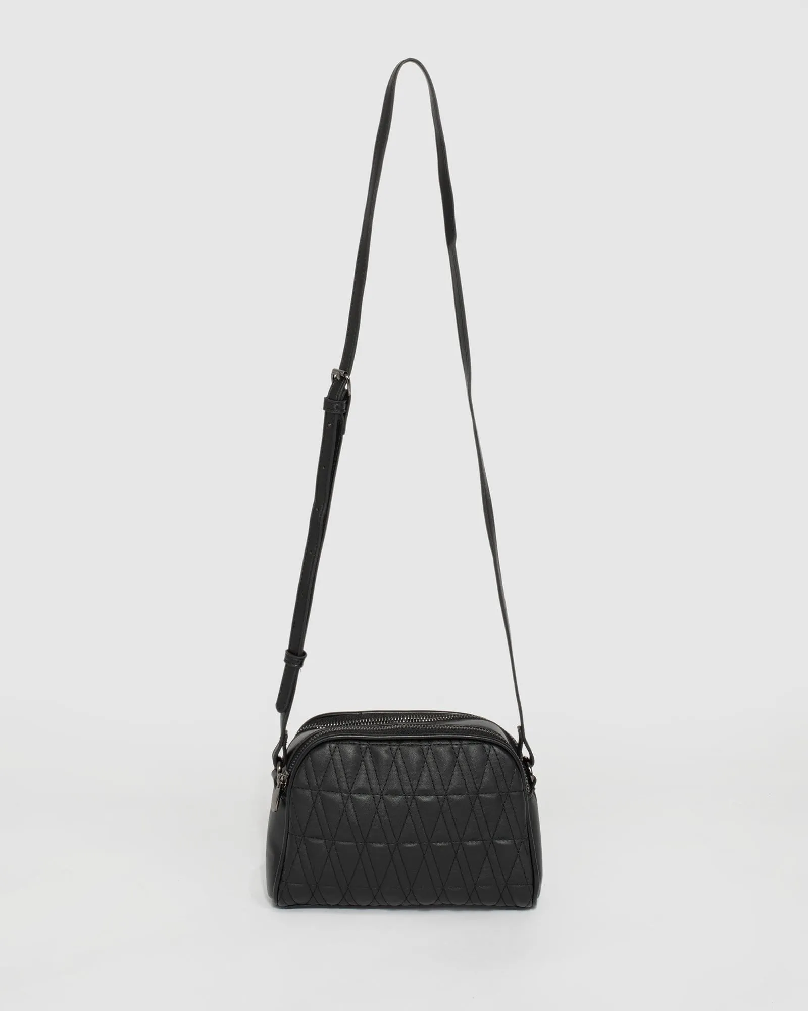 Black Celine Quilt Crossbody Bagy