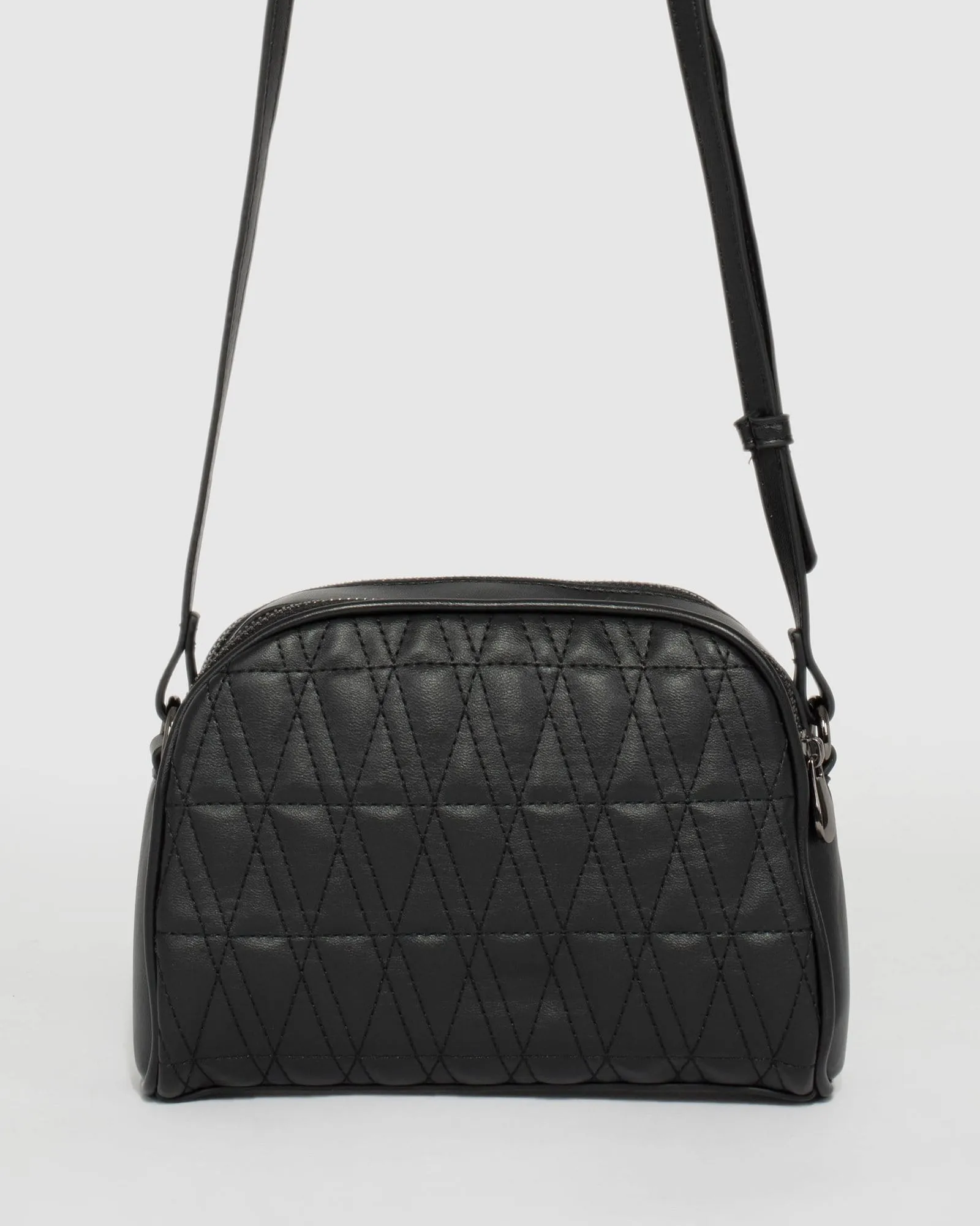 Black Celine Quilt Crossbody Bagy