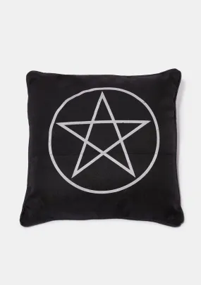 Black Magic Babe Decorative Pillow-