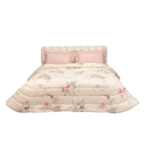 Blumarine Comforter Beatrice Double Bed Powder Pink and Sheet Set