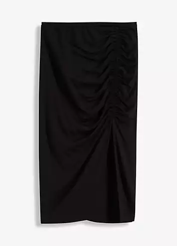 bonprix Ruched Jersey Skirt | Grattan