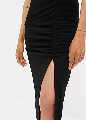 bonprix Ruched Jersey Skirt | Grattan