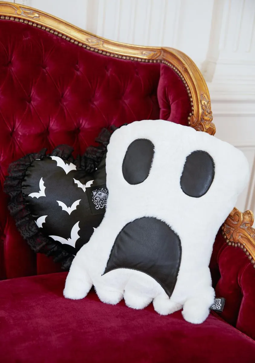 Boo's And Snoozes Ghost Pillow-