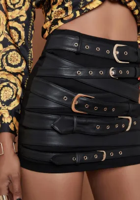 Boss Of Me Belt Skirt-