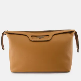 Brown Leather Travel Bag