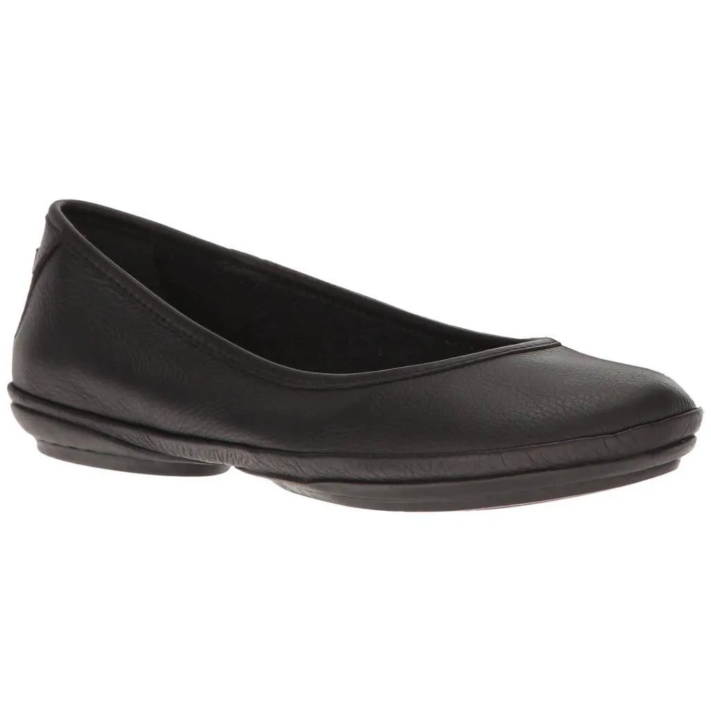 Camper Right Nina Black Womens Leather Slip-On Ballet Flats Pumps Shoes - UK 4