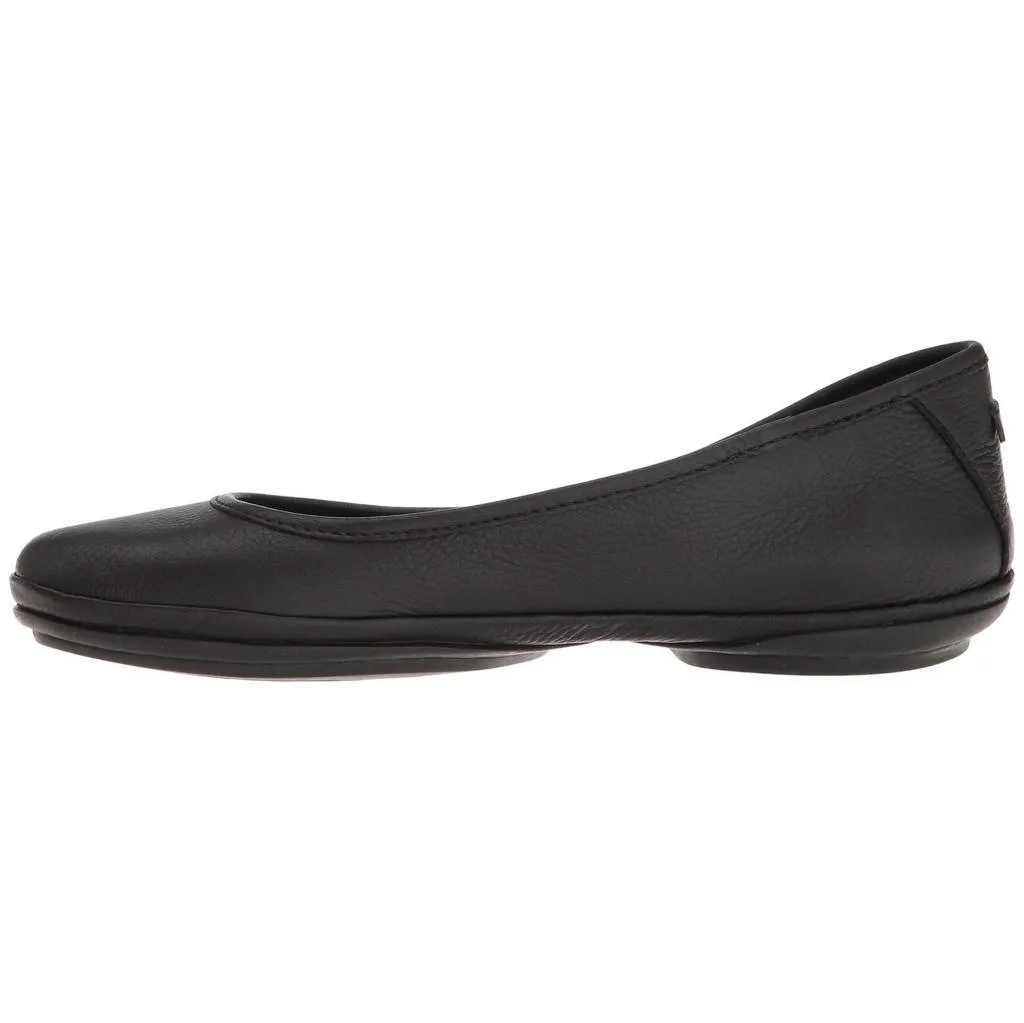 Camper Right Nina Black Womens Leather Slip-On Ballet Flats Pumps Shoes - UK 4