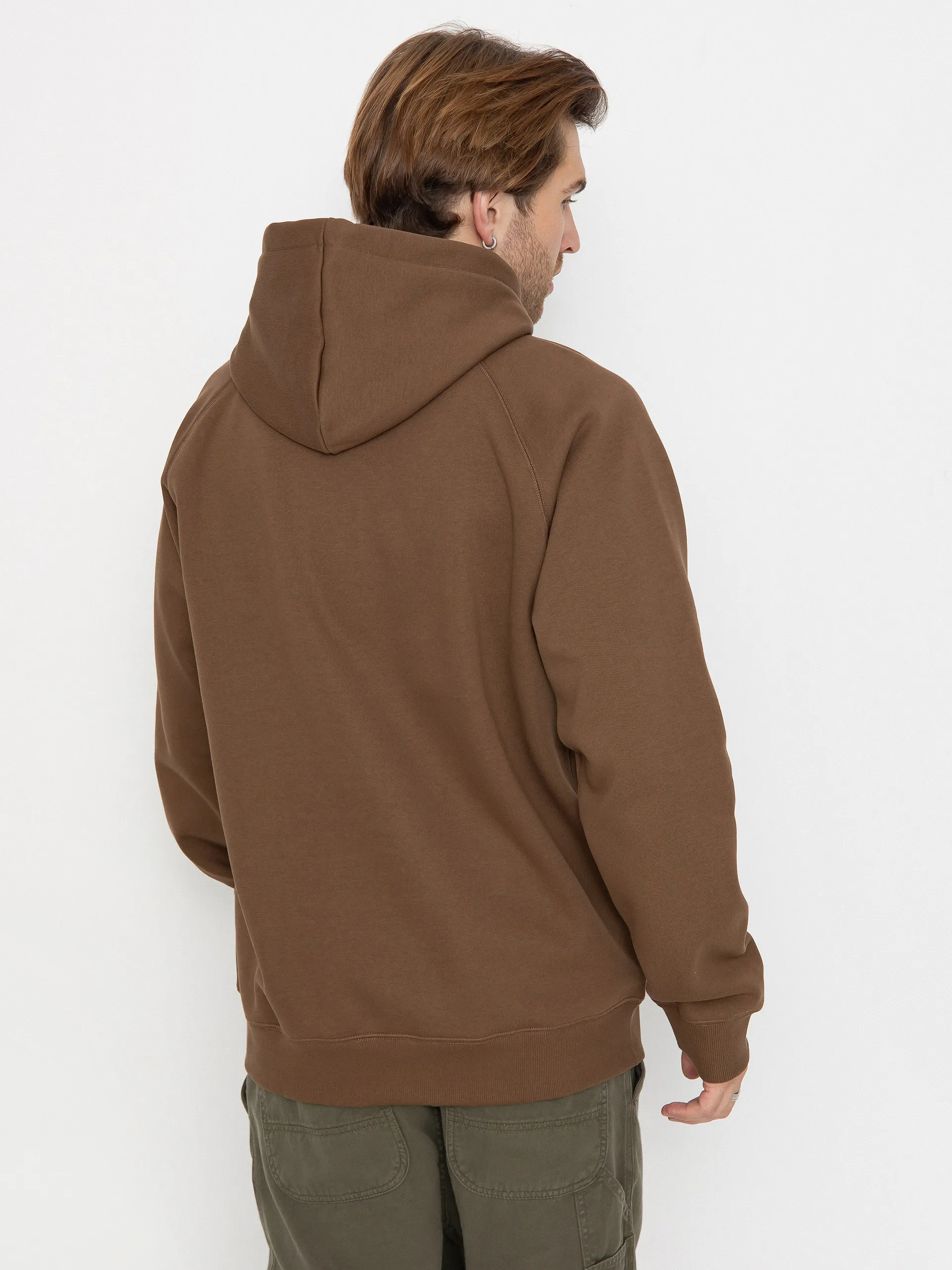 Carhartt WIP Chase HD Hoodie (chocolate/gold)