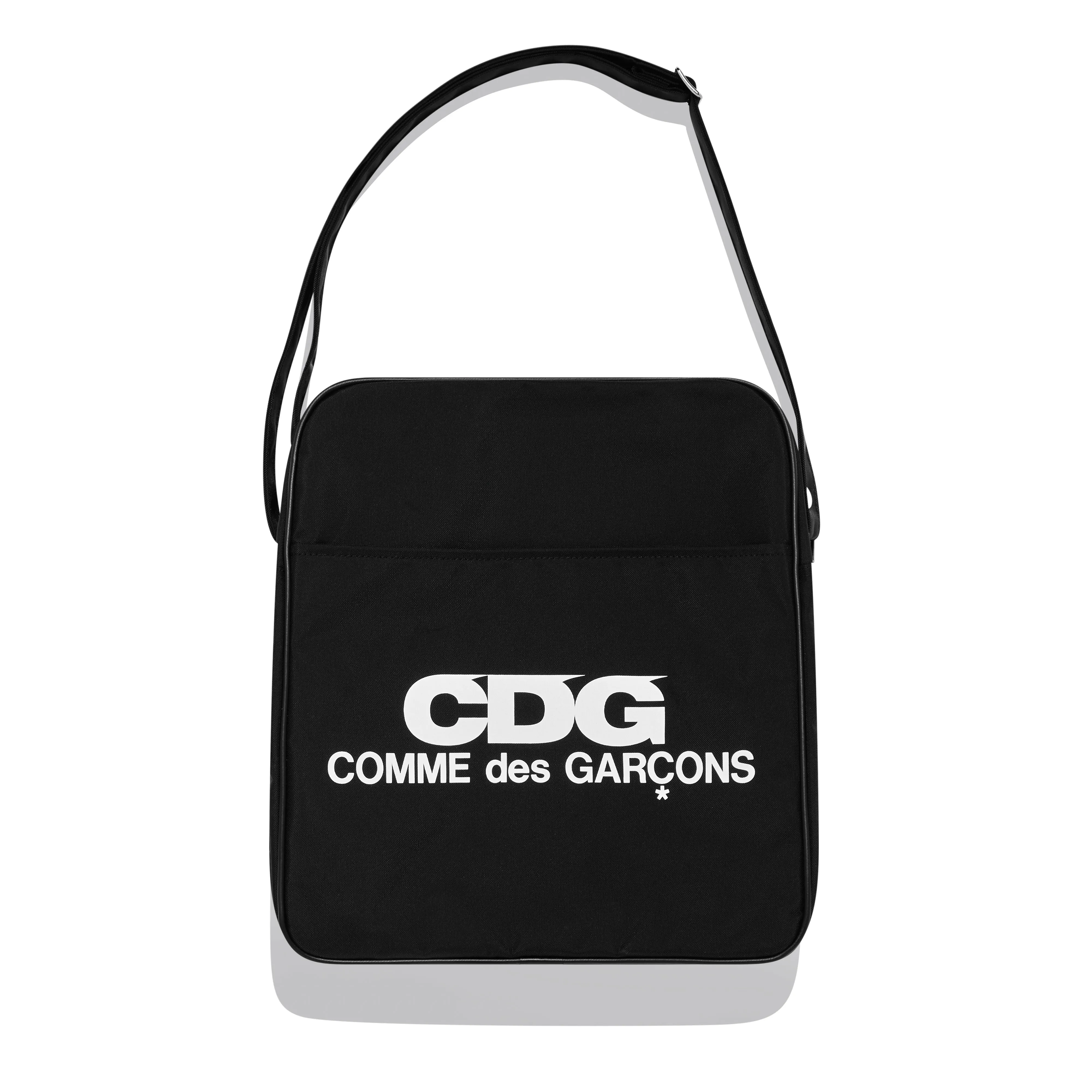 CDG Large Shoulder Bag  Black