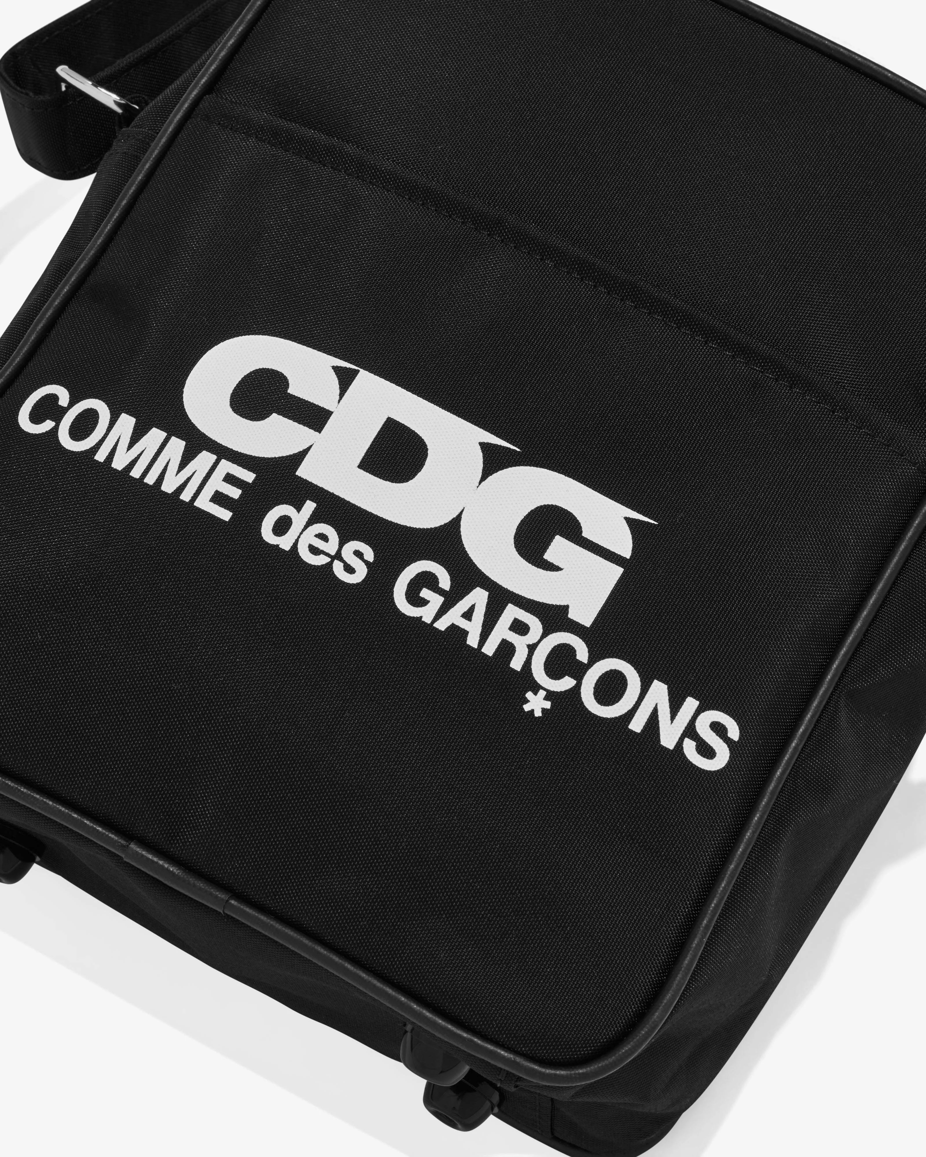 CDG Large Shoulder Bag  Black