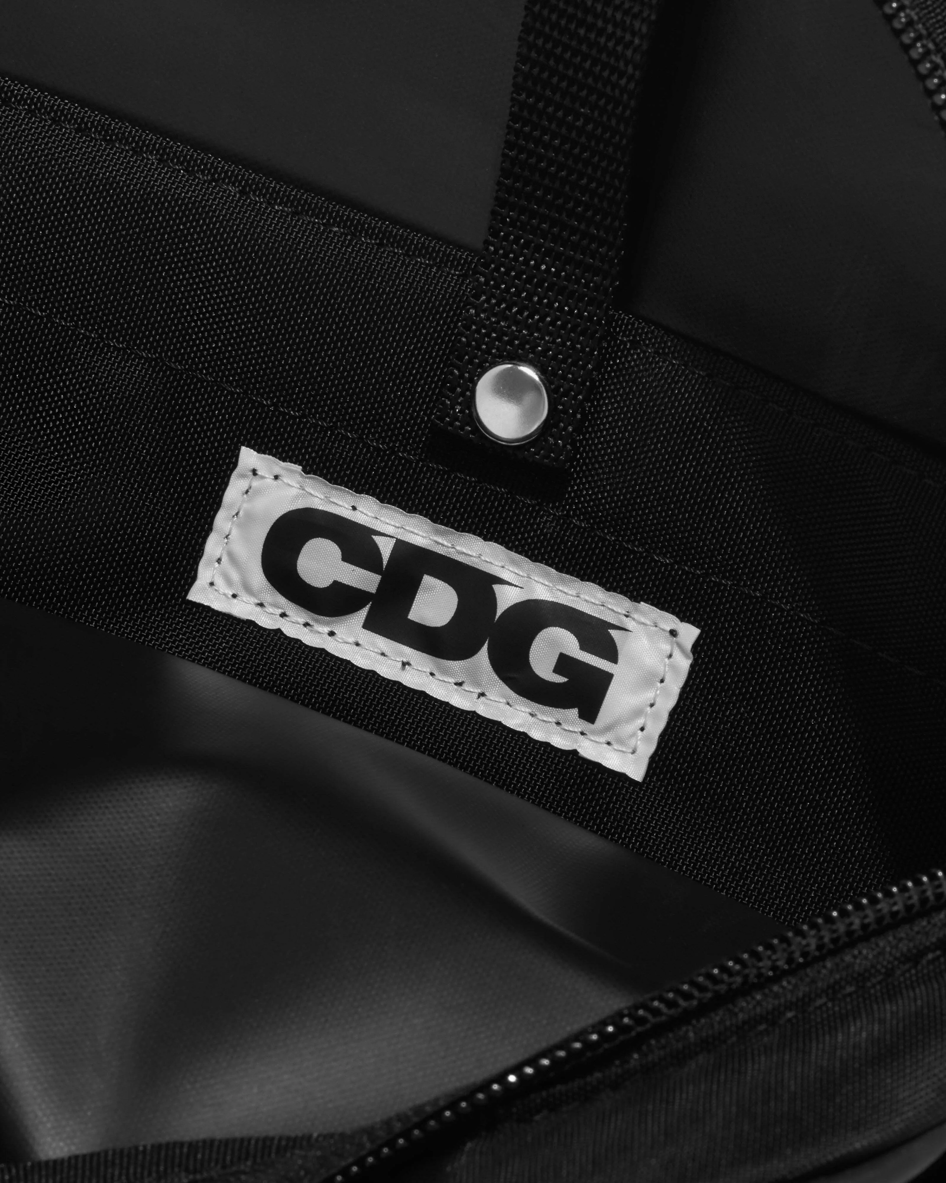 CDG Large Shoulder Bag  Black