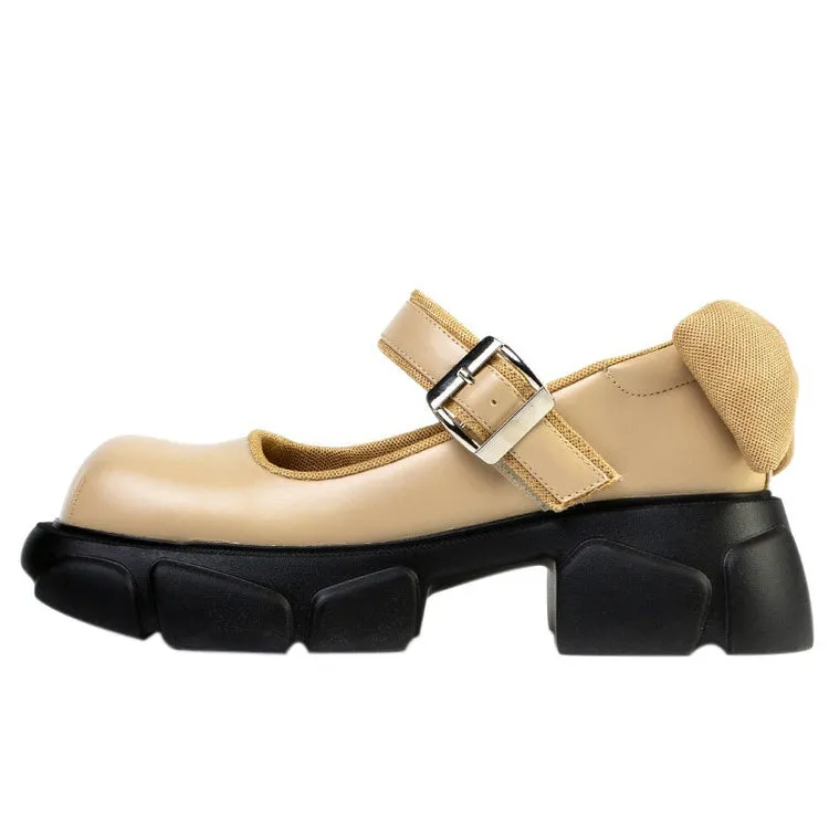 Chunky Platform Mary Jane Sandals