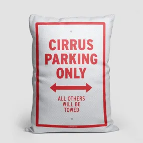 Cirrus Parking Only - Rectangular Pillow