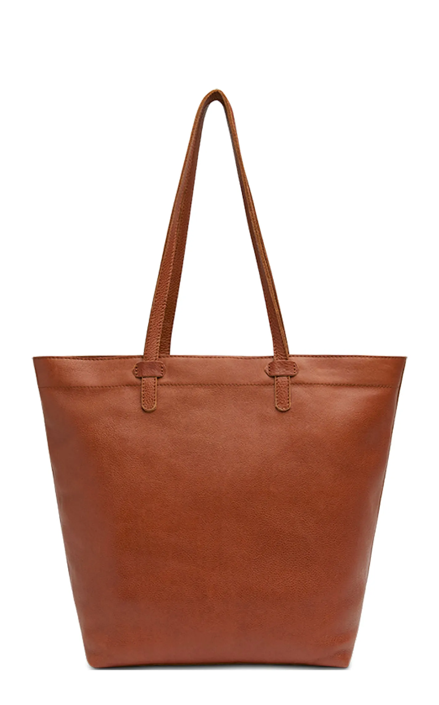 Consuela Brandy Cognac Brown Leather Daily Tote