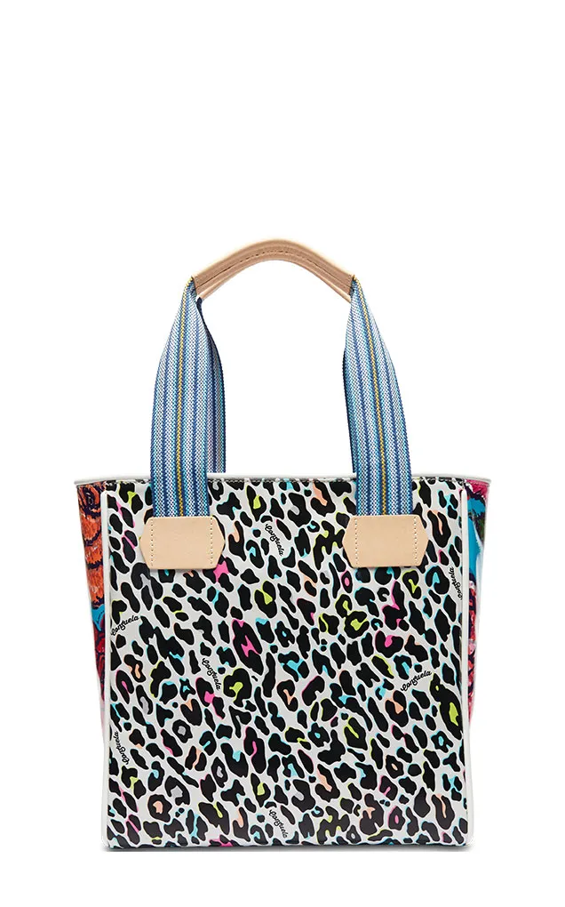 Consuela Coco Cheetah and Floral Print Classic Tote