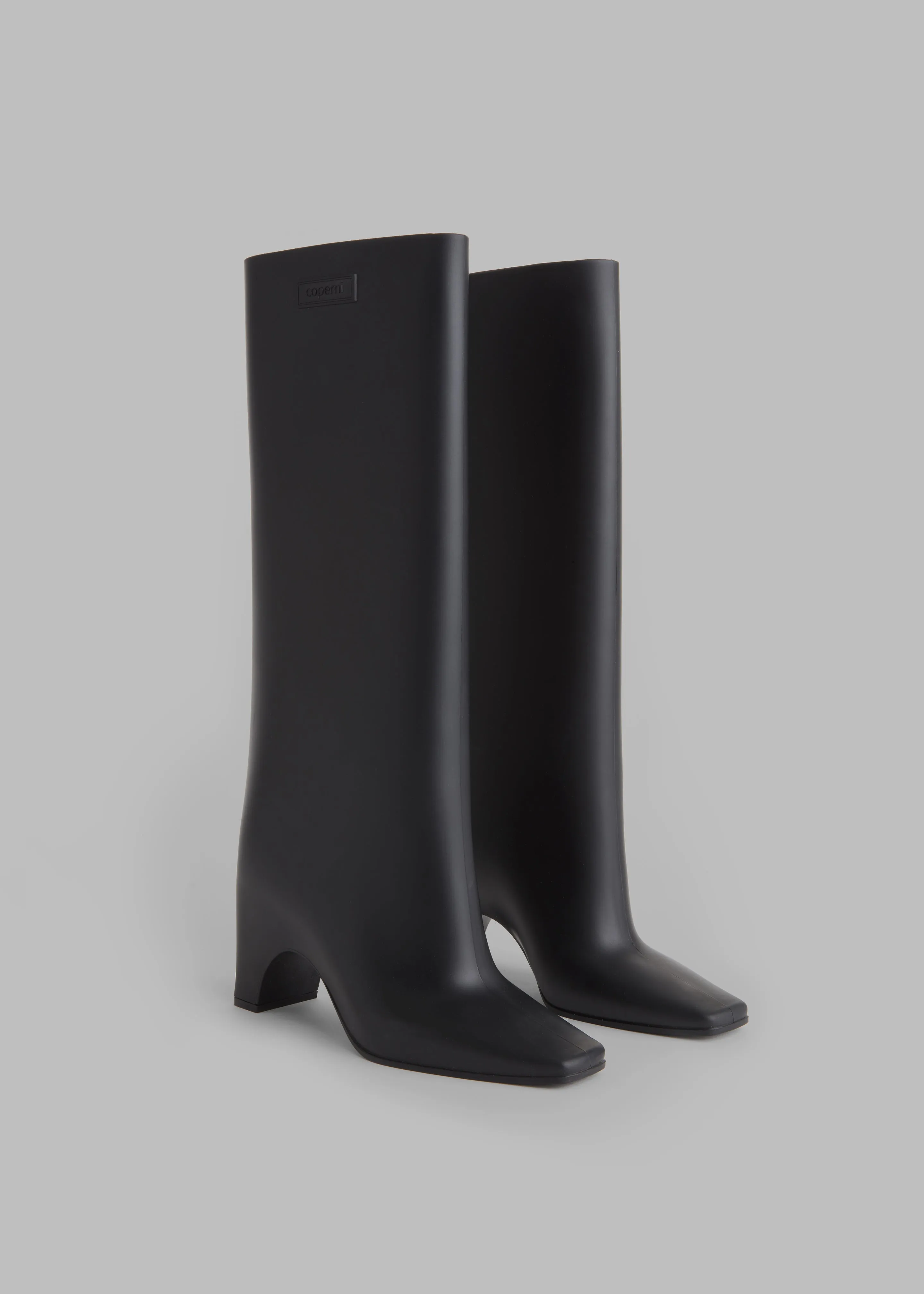 Coperni Rubber Bridge Boot - Black