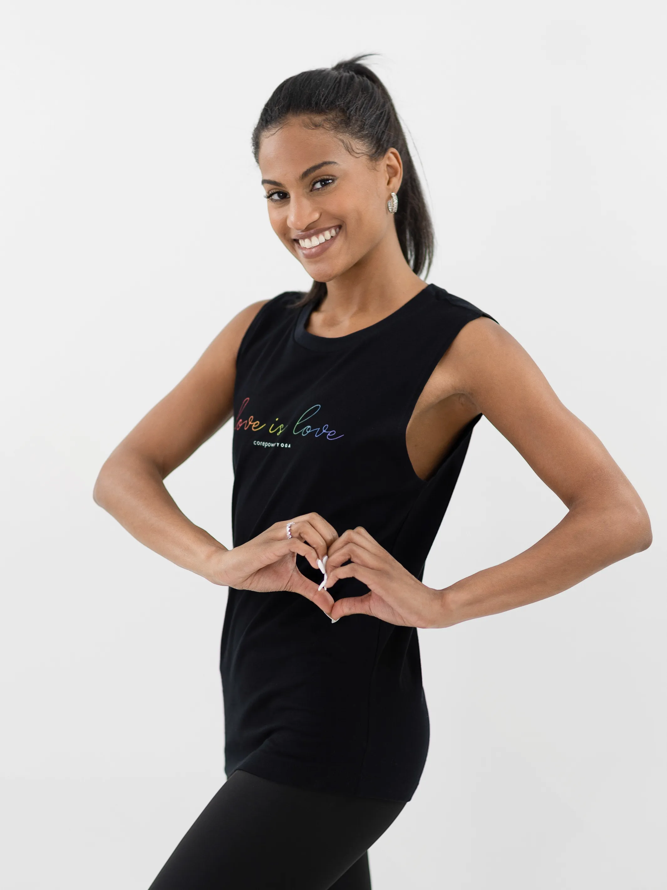 CorePower Yoga Love Is Love Tank