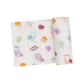 Cute Owls Swaddle Blanket