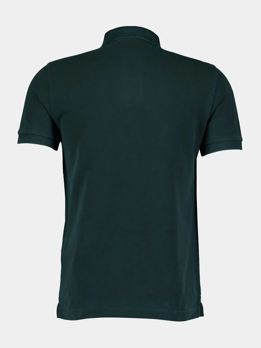 Dark Green Signature Compass Polo